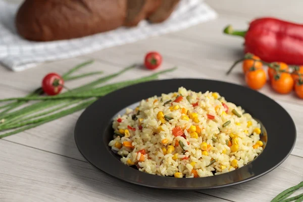 Arroz con verduras