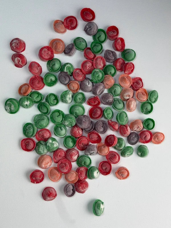 Mini-Pelmeni de colores
