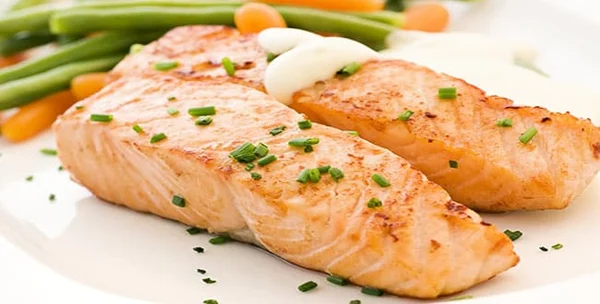 Steak de salmón/atún